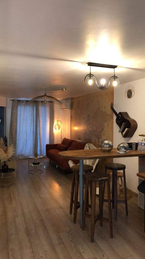 Cosy T2 avec terrasse à 5 min de la plage Sète Esterno foto